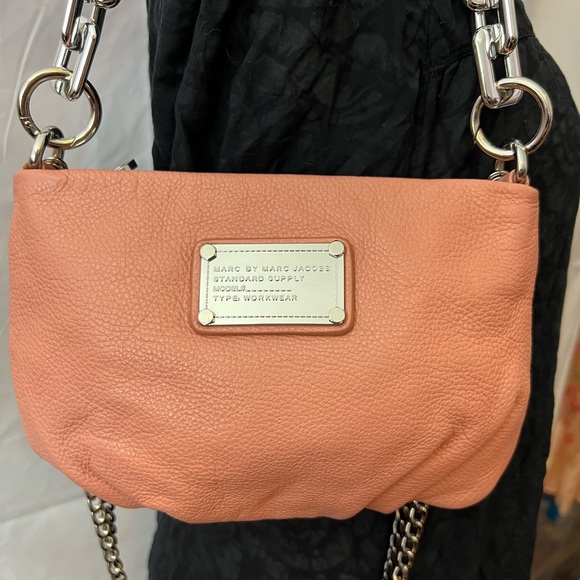 Marc Jacobs peach leather 3 way bag - Picture 4 of 16